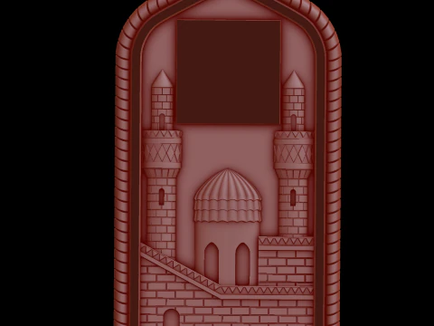 рельєф 3D Модель