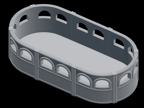 Relief 3D Model