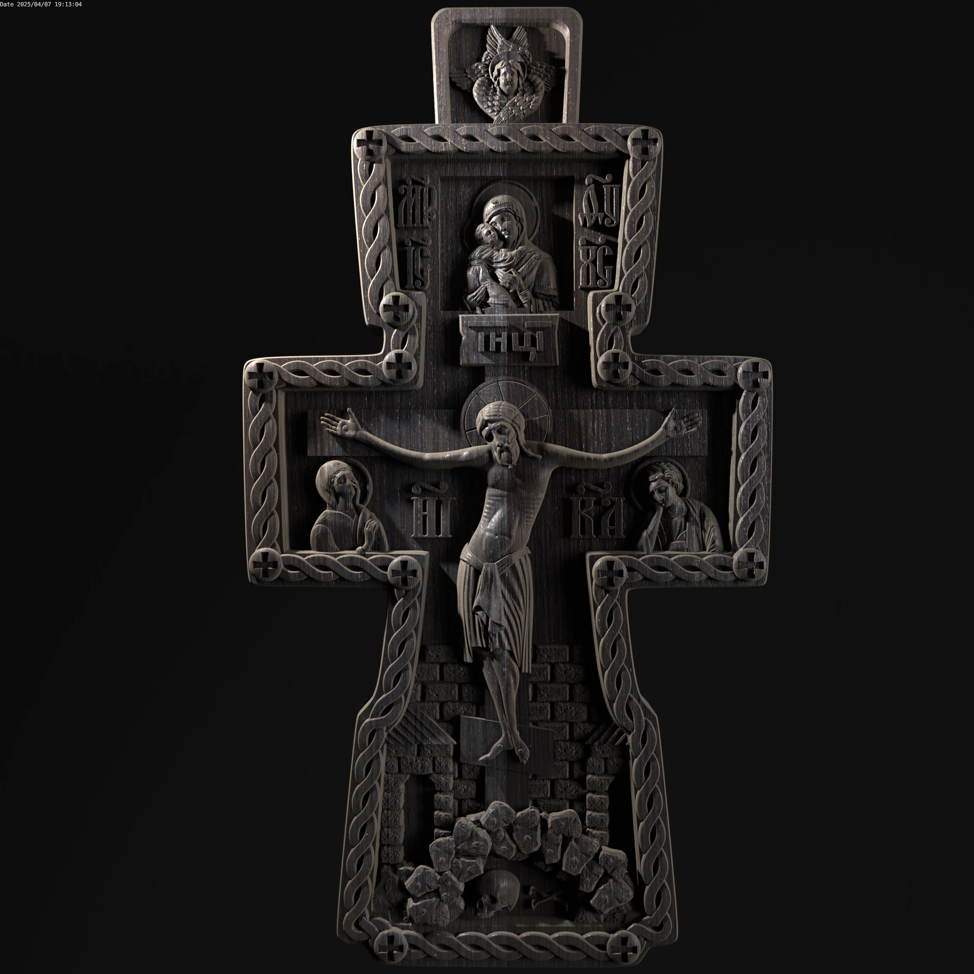 Relief 3D Model .c4d .max .obj .3ds .fbx .stl .blend