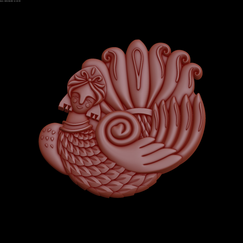 Relief Model 3D .c4d .max .obj .3ds .fbx .stl .blend 