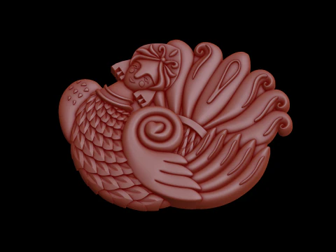 Relief 3D Model