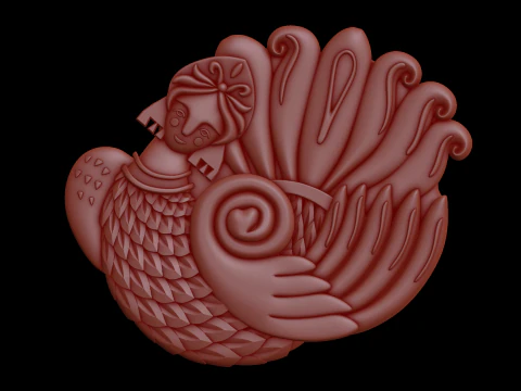 Relief 3D Model