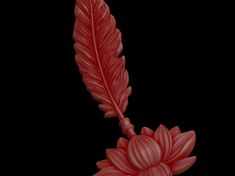 Erleichterung 3D Modell