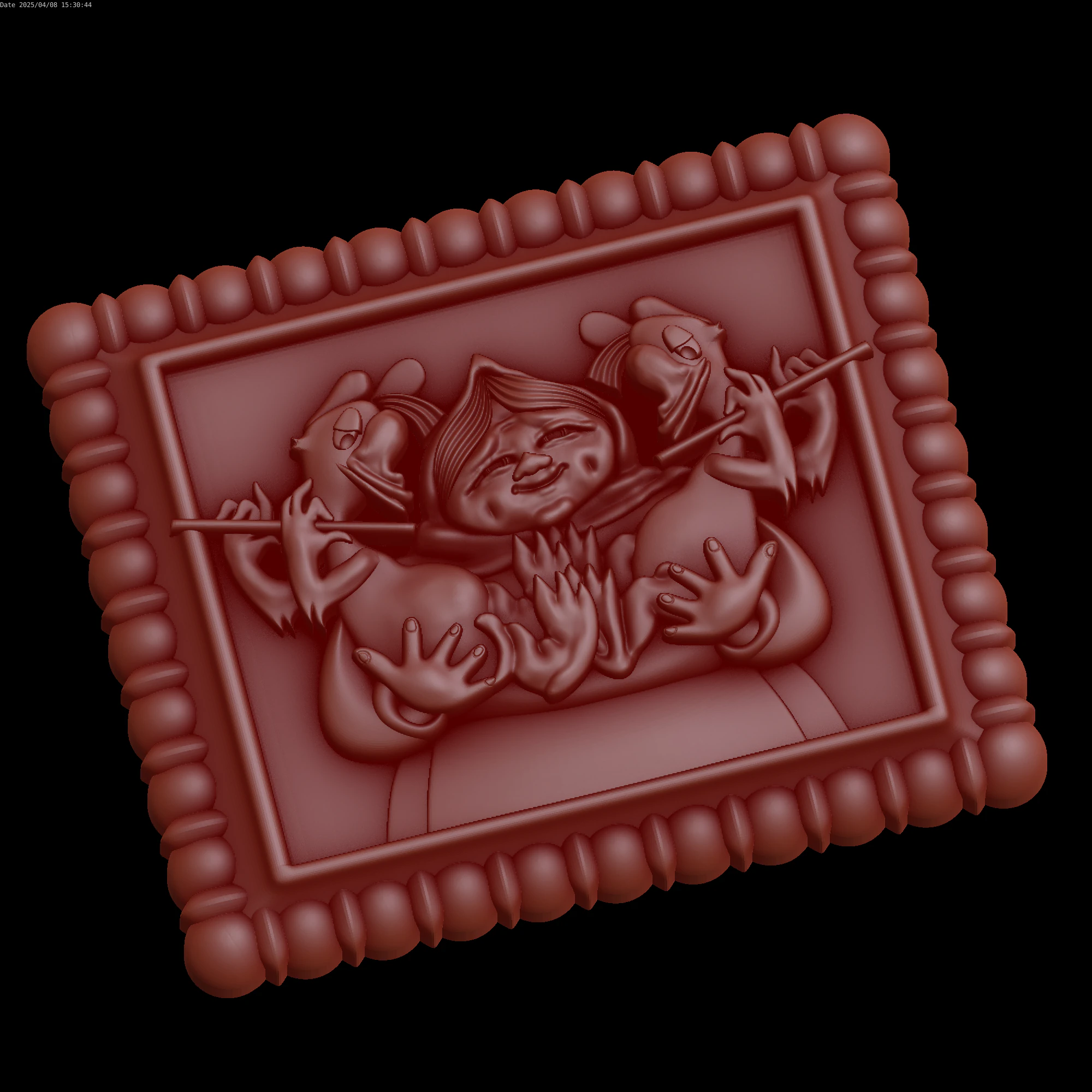 Relief 3D Model .c4d .max .obj .3ds .fbx .stl .blend
