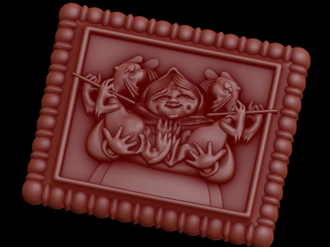 Relief 3D Model