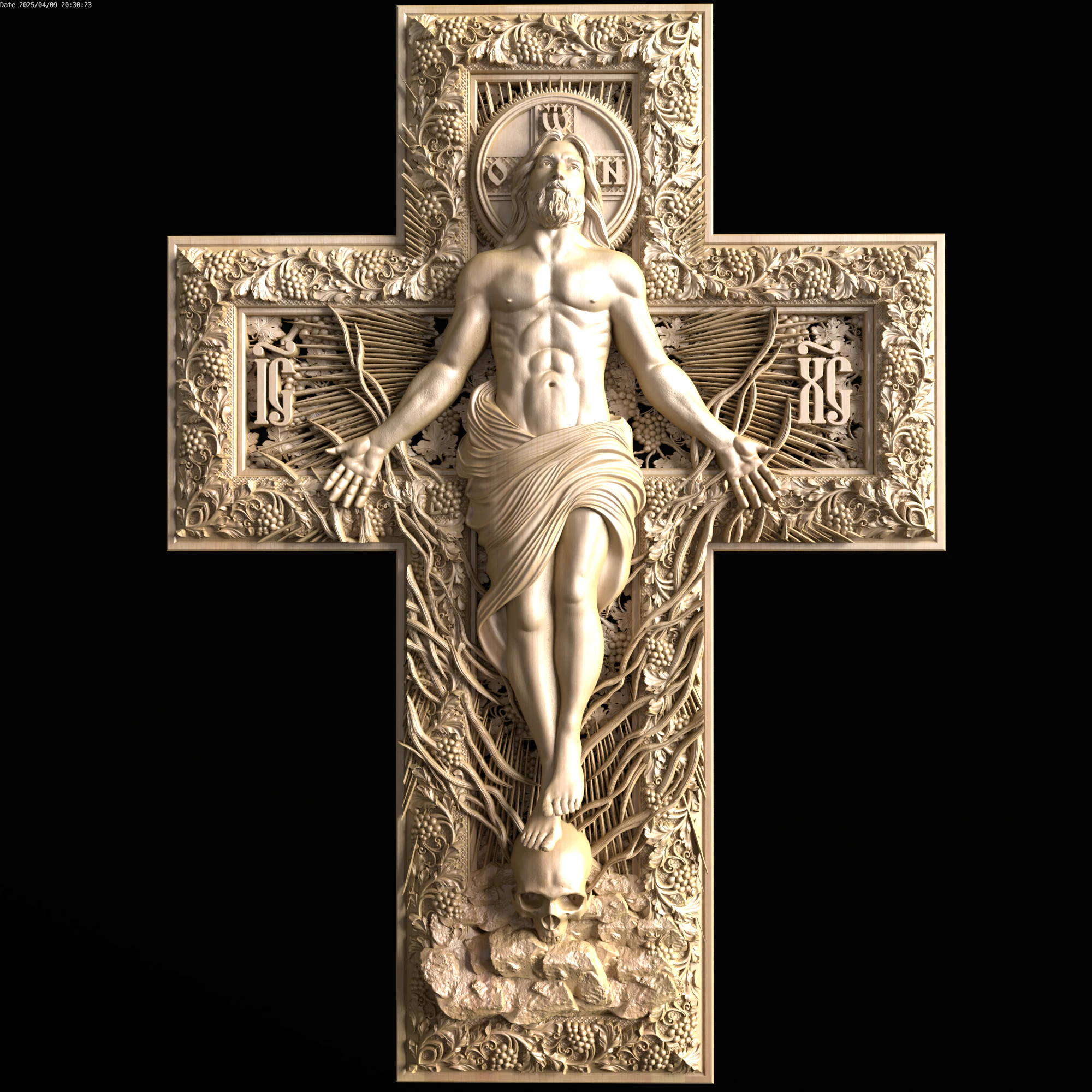 Relief 3D Model .c4d .max .obj .3ds .fbx .stl .blend 
