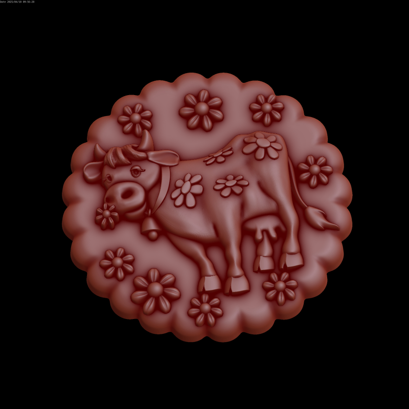 Relief Modello 3D .c4d .max .obj .3ds .fbx .stl .blend 