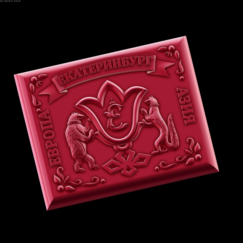 Relief 3D 模型 .c4d .max .obj .3ds .fbx .stl .blend