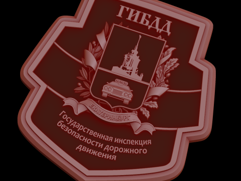 Relief 3D Model