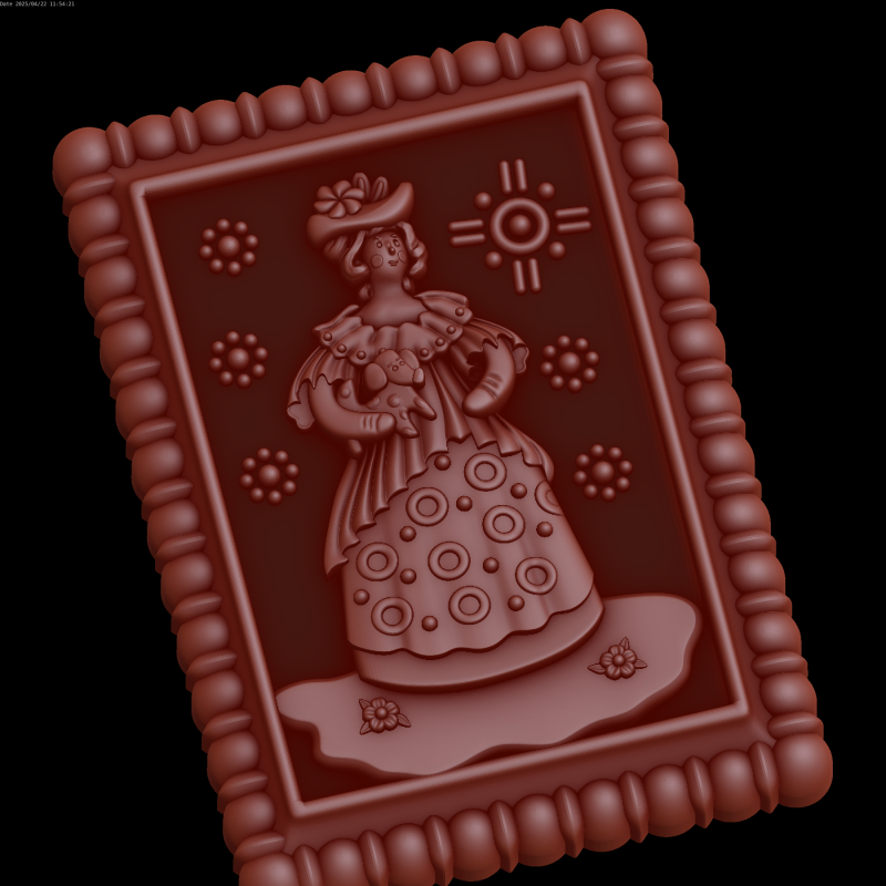 Relief 3D 模型 .c4d .max .obj .3ds .fbx .stl .blend 