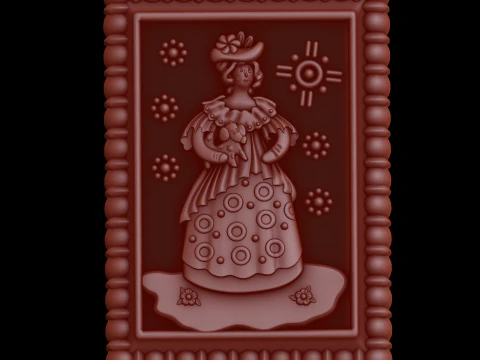 Relief 3D Model