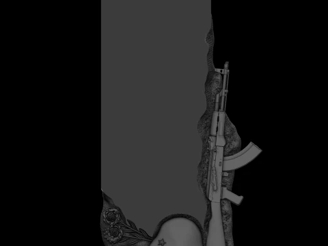 Relief 3D Model