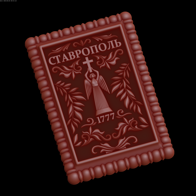Relief 3D Модель .c4d .max .obj .3ds .fbx .stl .blend 