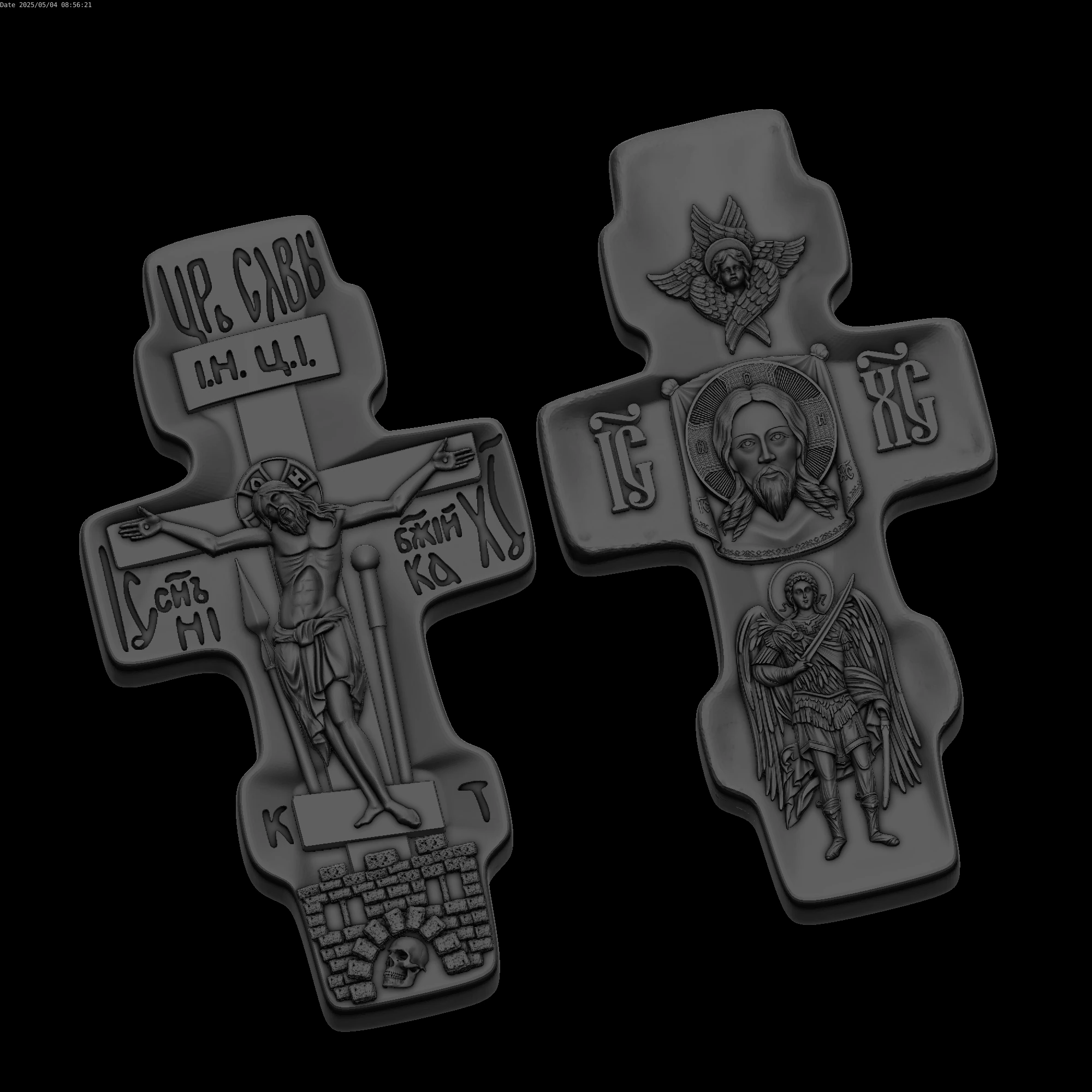 Relief 3D Model .c4d .max .obj .3ds .fbx .stl .blend 