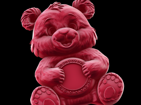 Relief 3D-Modell