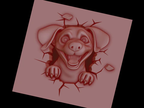 Relief 3D Model