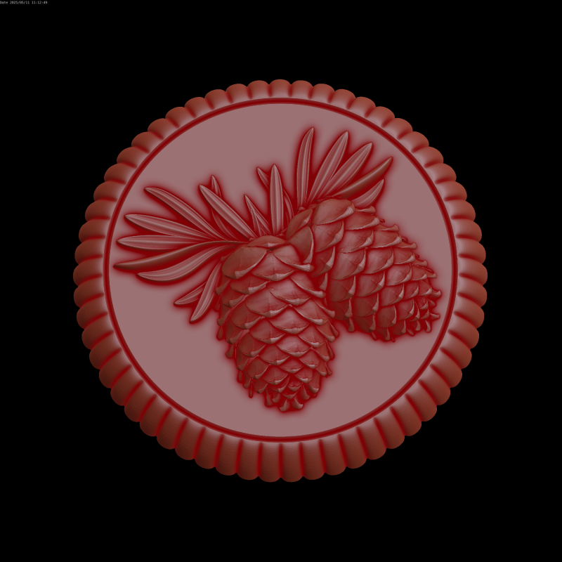Relief 3D Model .c4d .max .obj .3ds .fbx .stl .blend 