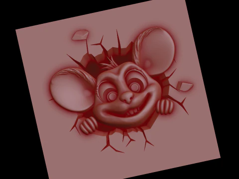 рельєф 3D Модель