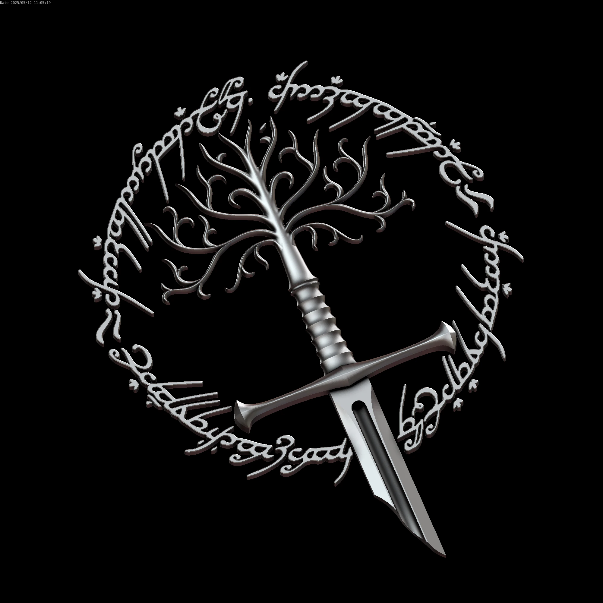 Relief 3D Model .c4d .max .obj .3ds .fbx .stl .blend