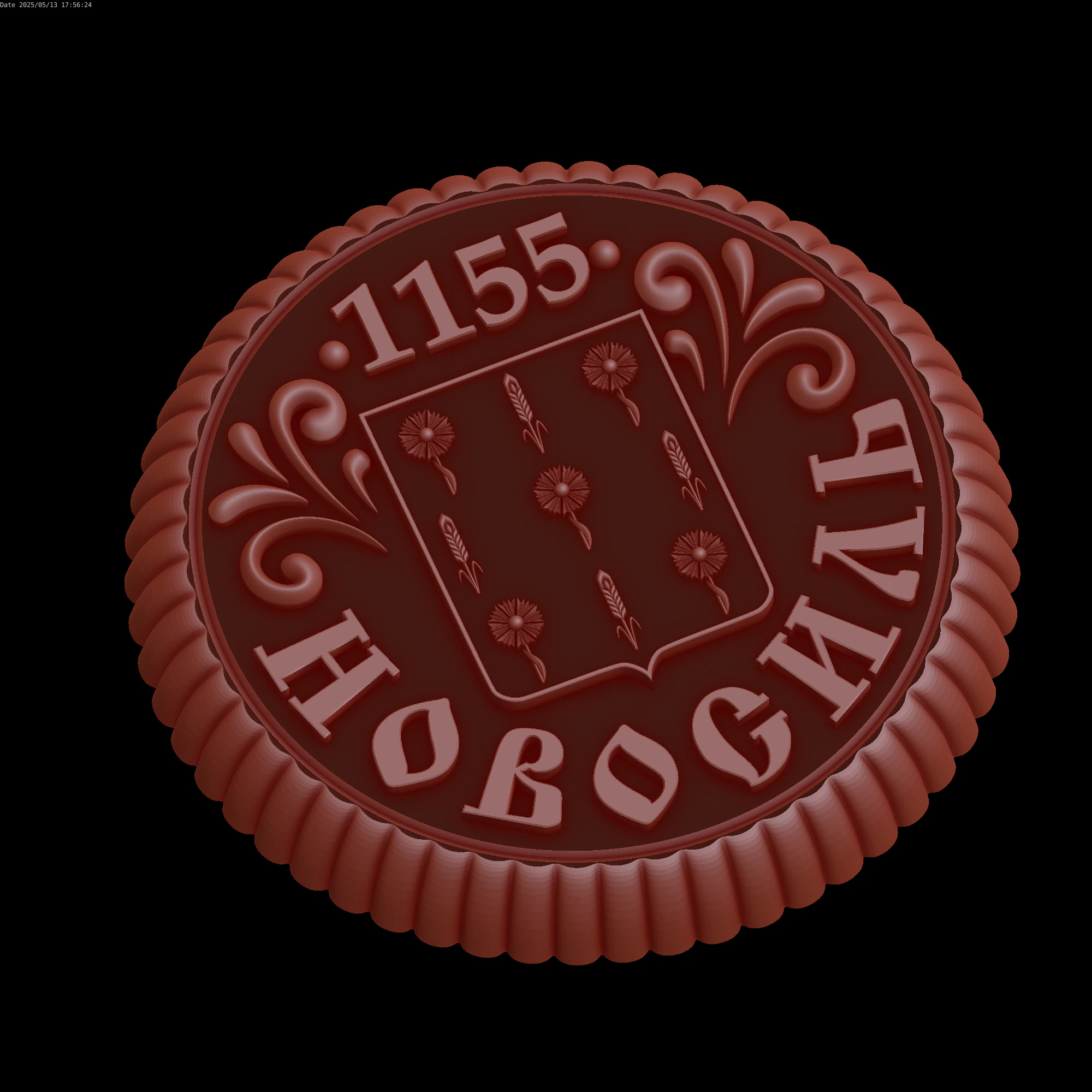 Relief 3D Model .c4d .max .obj .3ds .fbx .stl .blend 