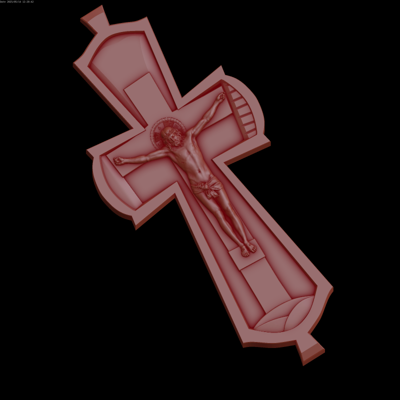 Relief Modello 3D .c4d .max .obj .3ds .fbx .stl .blend