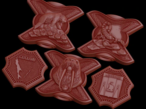 Relief 3D Model