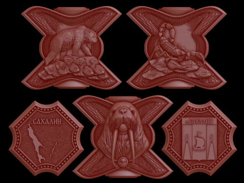 Relief 3D Model