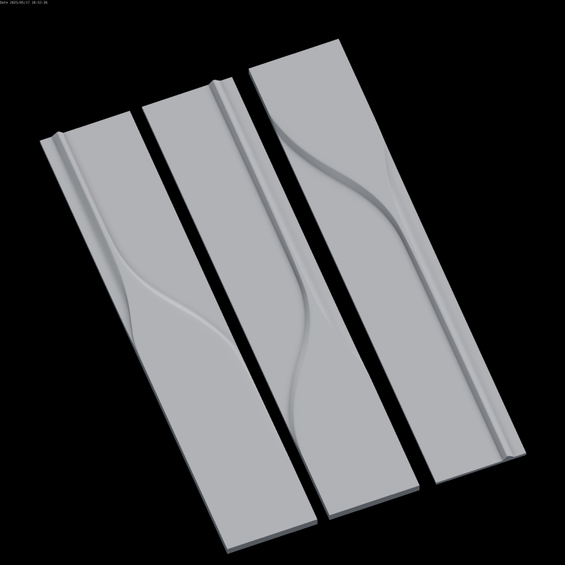 Relief Model 3D .c4d .max .obj .3ds .fbx .stl .blend 