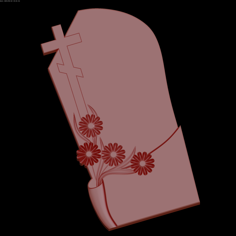 Relief Model 3D .c4d .max .obj .3ds .fbx .stl .blend 