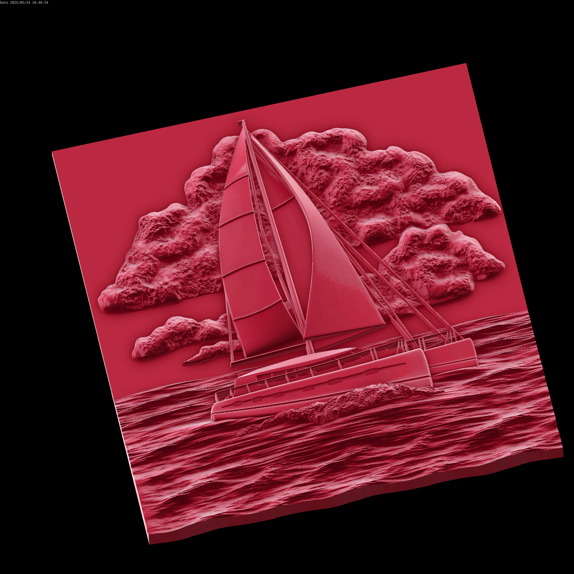 Relief 3D Model .c4d .max .obj .3ds .fbx .stl .blend