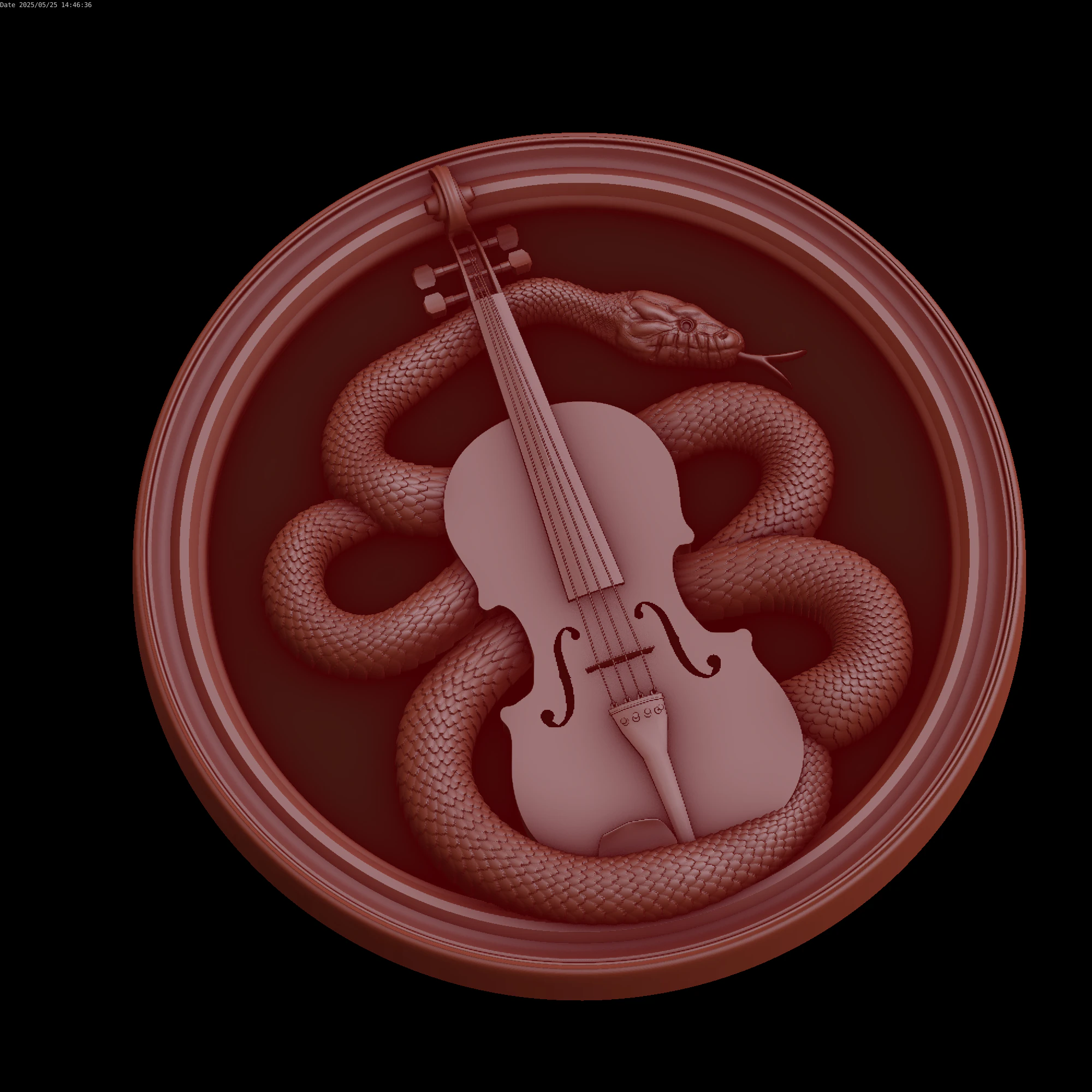 Relief 3D Model .c4d .max .obj .3ds .fbx .stl .blend 
