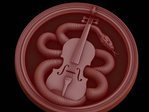 Relief 3D Model