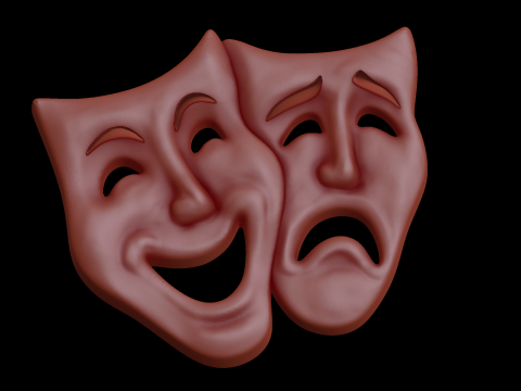 Relief 3D-Modell