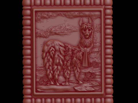 Relief 3D Model