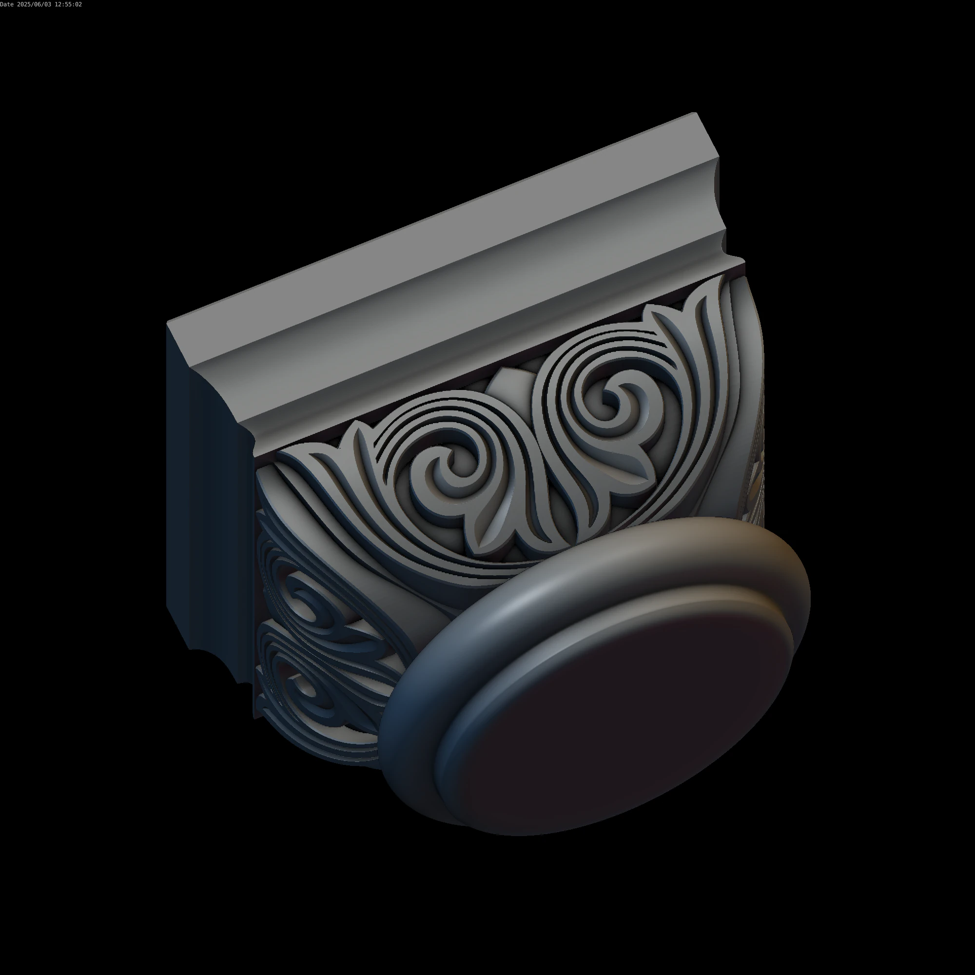 Relief 3D Model .c4d .max .obj .3ds .fbx .stl .blend