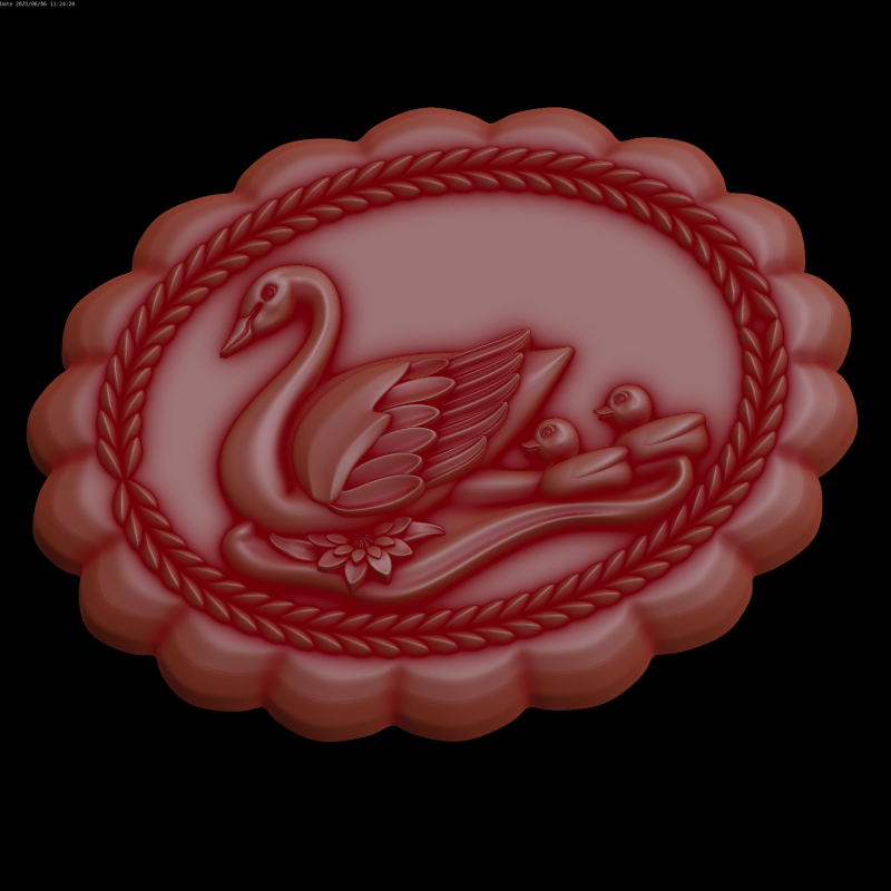 Relief Model 3D .c4d .max .obj .3ds .fbx .stl .blend 