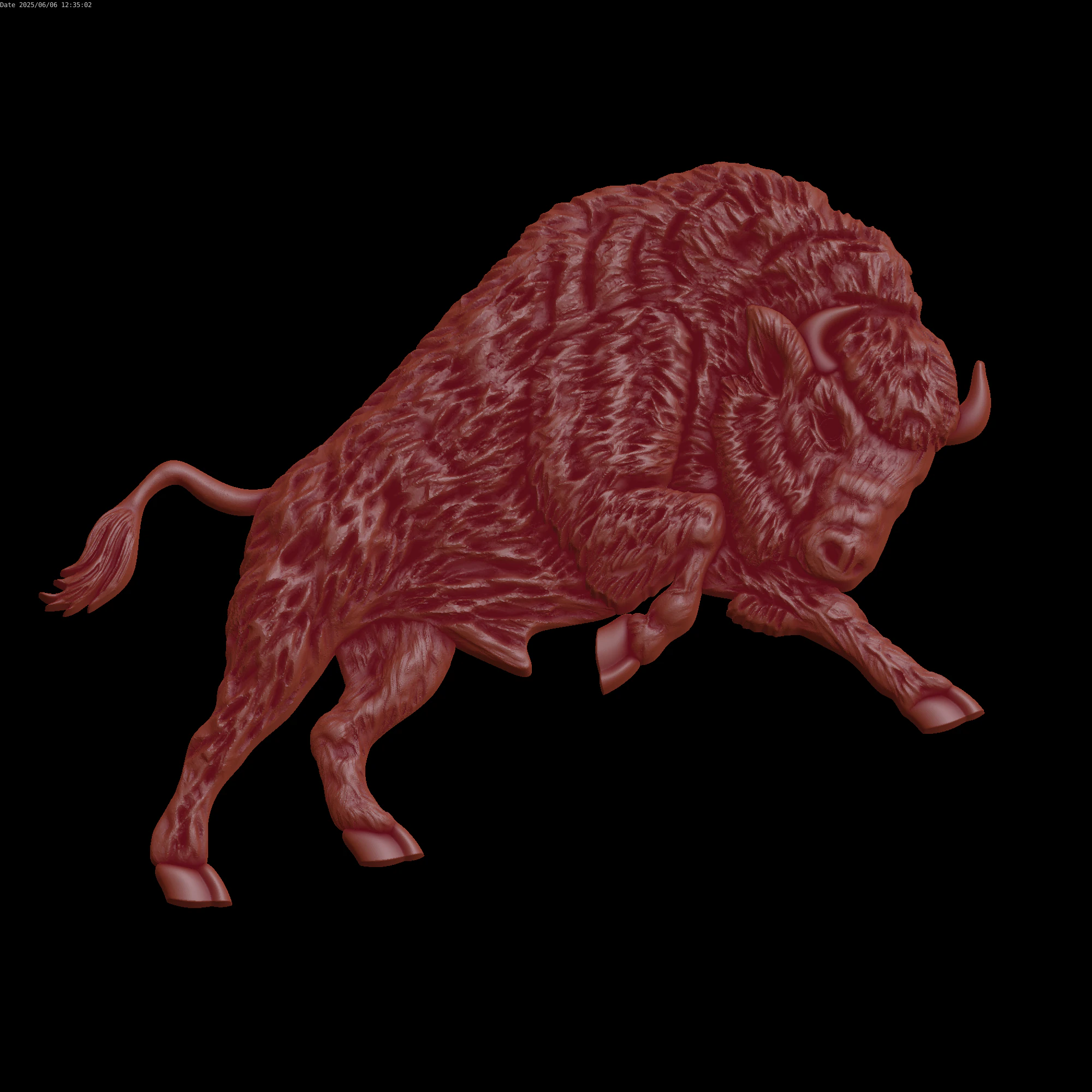 Relief 3D Model .c4d .max .obj .3ds .fbx .stl .blend 