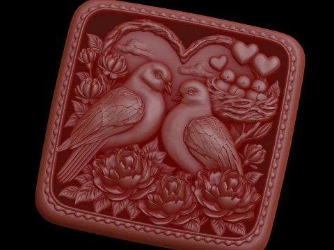 Relief 3D Model