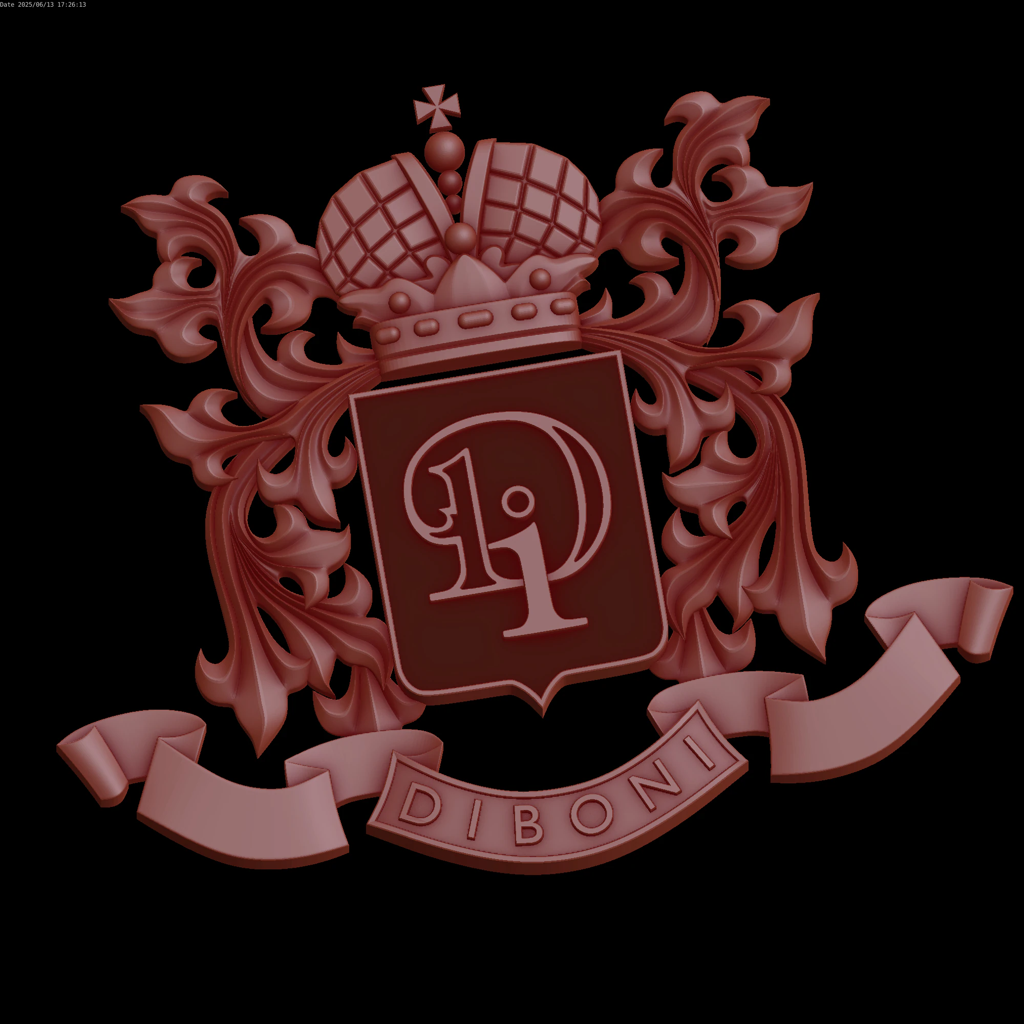 Relief 3D Model .c4d .max .obj .3ds .fbx .stl .blend 