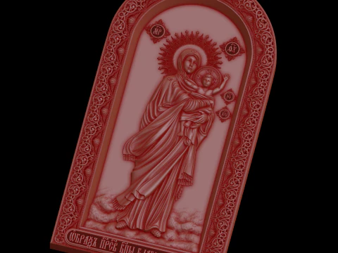 Relief 3D Model