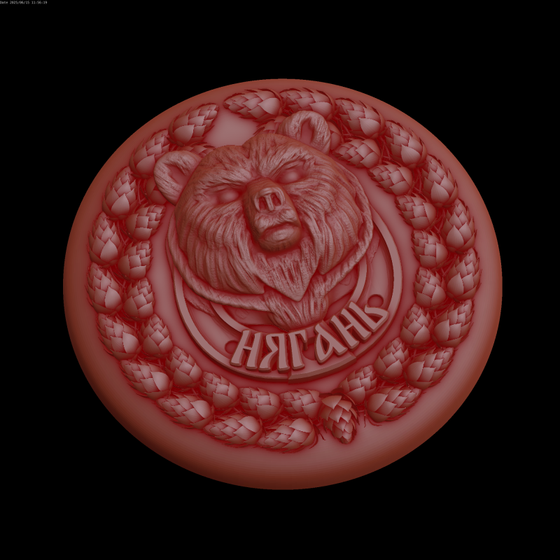 Relief 3D 模型 .c4d .max .obj .3ds .fbx .stl .blend 