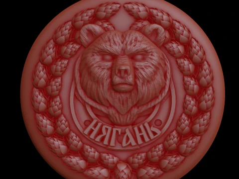 Relief 3D Model