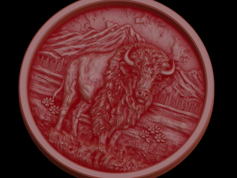Relief 3D Model
