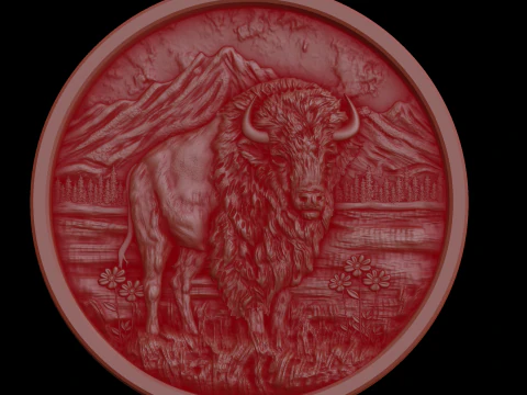 Relief 3D Model
