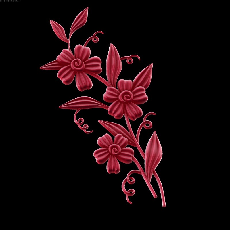 Relief Model 3D .c4d .max .obj .3ds .fbx .stl .blend 