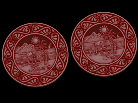 Relief 3D Model