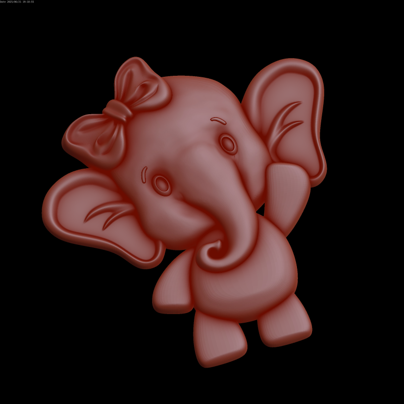 Relief 3D 모델 .c4d .max .obj .3ds .fbx .stl .blend 