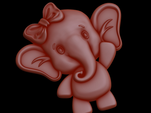 Relief 3D Model