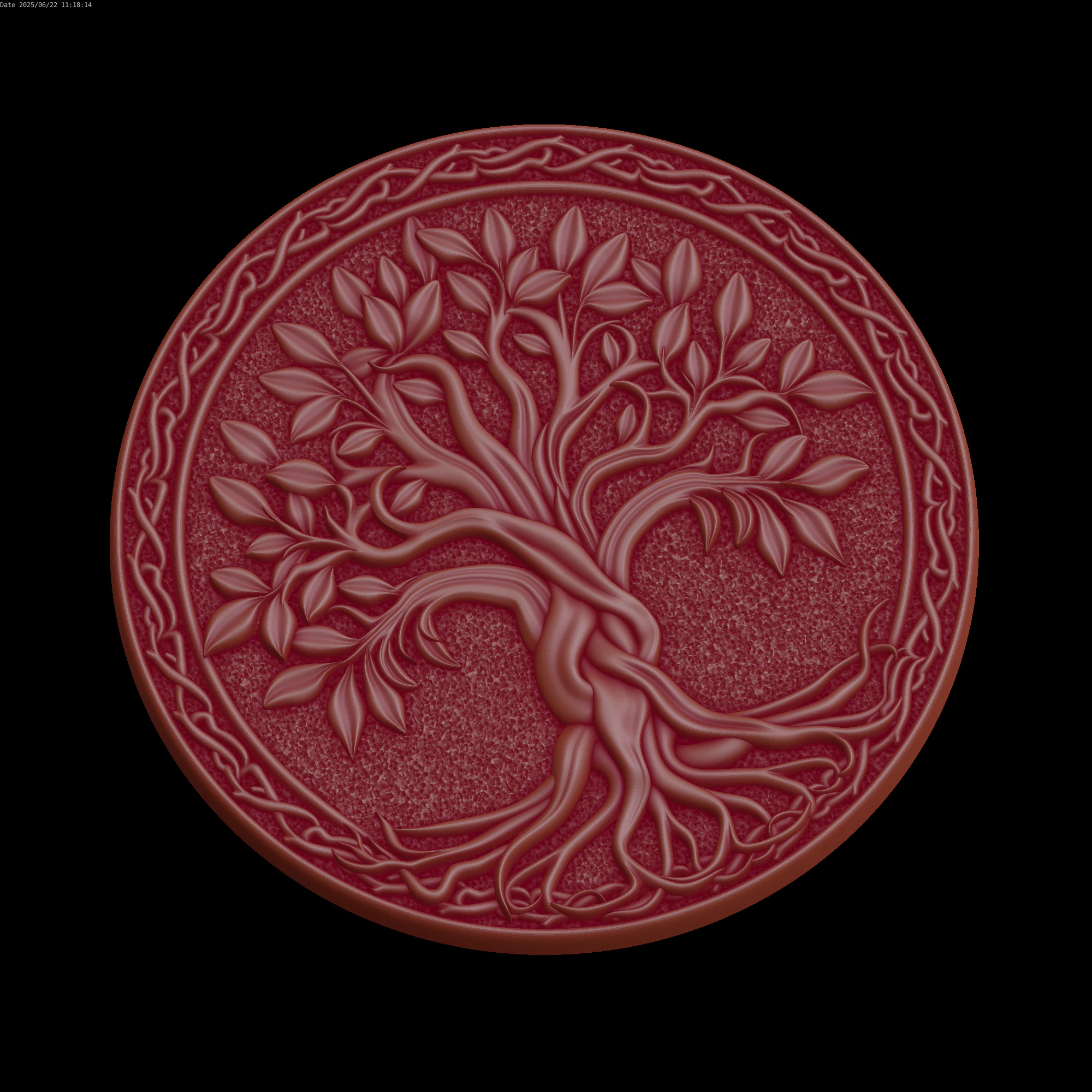 Relief 3D Model .c4d .max .obj .3ds .fbx .stl .blend 