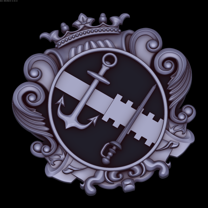 Relief 3D 모델 .c4d .max .obj .3ds .fbx .stl .blend 